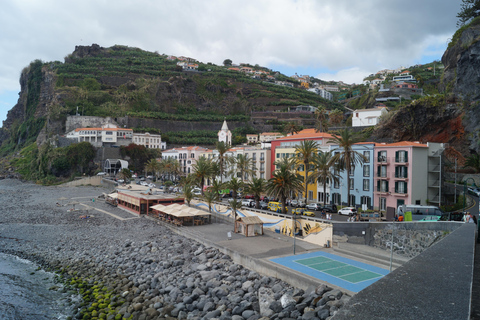 From Funchal: Levada Nova Hiking Tour with stopover at beach Nova friday