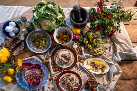 Agrigento: Aperitivo en una finca rural