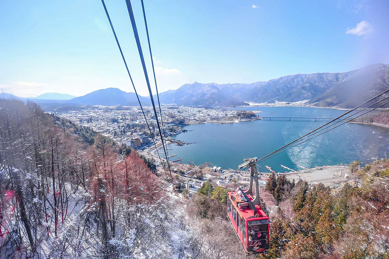 Mount Fuji Day Tour: Instagrammable Spots + Scenic Train From Tokyo (Including ropeway and cruise)