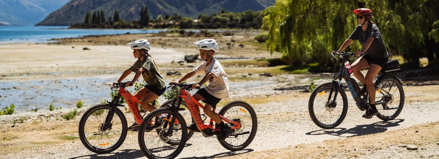 Wānaka : Gladstone Track et Wanaka Trails à vélo ou en eBike