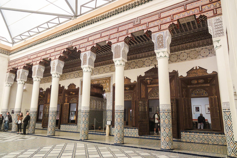 Marrakesz: Madrasa Ben Youssef, tajemniczy ogród i zwiedzanie medynyMała grupa