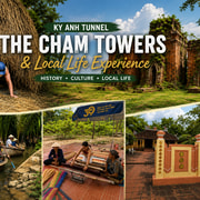 From Hoi An/Da Nang: Ky Anh Tunnel & Basket Boat Day Trip