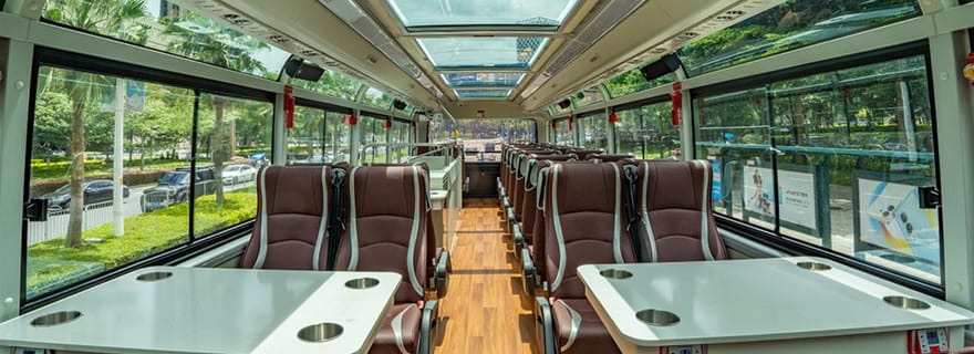 Shenzhen : Bus touristique à impériale 24 heures E PASSTicket