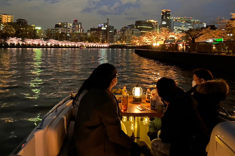 Osaka: Private Night Cruise Through the City of Water
