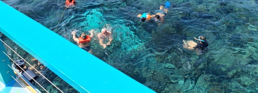 Tobago : tour en bateau à fond de verre dans le parc marin de Buccoo Reef