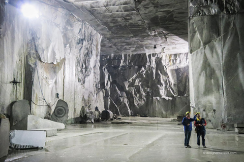 Mármol de Carrara Michelangelo: Tour privado de día completo