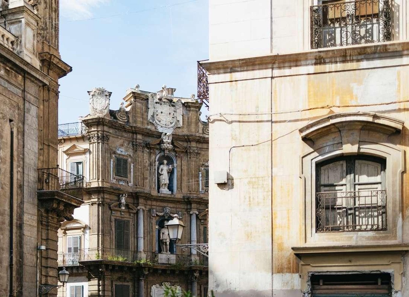 Palermo: Byrundvisning med markeder og monumenter i centrum