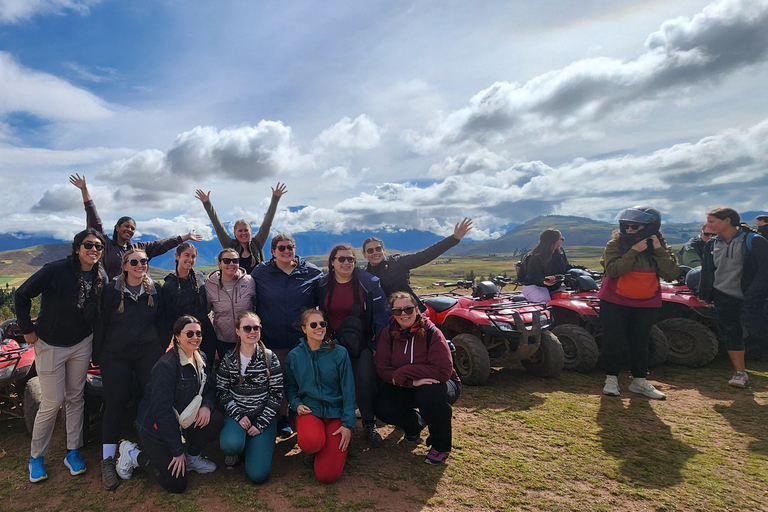 Cusco: Exclusive ATV Adventure to Maras and Moray Double ATV – Driver & Passenger