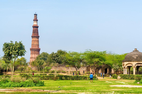 Delhi: Arkeologisk park i Mehrauli med upphämtning från hotellDelhi: Mehrauli Archaeological Park Tour med upphämtning från hotell