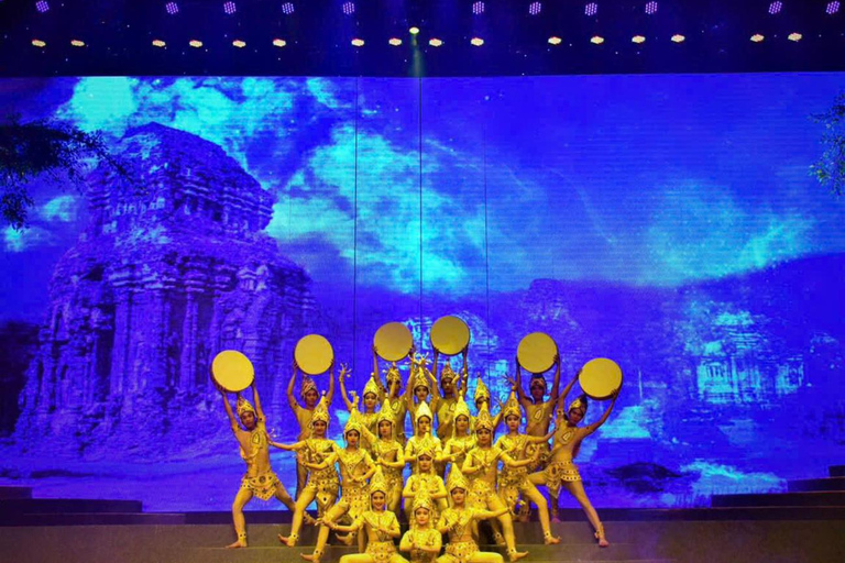 Zachód słońca w Da Nang: wioska Mat, pagoda Nam Sơn i Charming ShowZachód słońca w Da Nang: wioska Mat, pagoda Nam Sơn i uroczy show