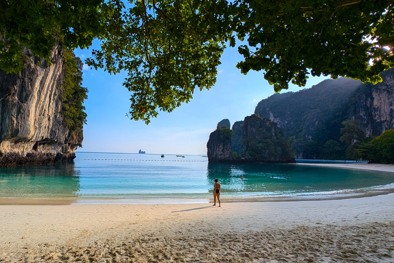 From Railay: Island Hopping Tour by Private Longtail Boat Option 2: Private Tour 4 Islands