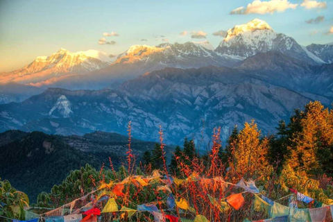 Poon Hill: Najszybszy 2-dniowy trekking z PokharyZ Pokhary: 2 dni 1 noc Ulleri, Ghorepani Poon Hill Trek