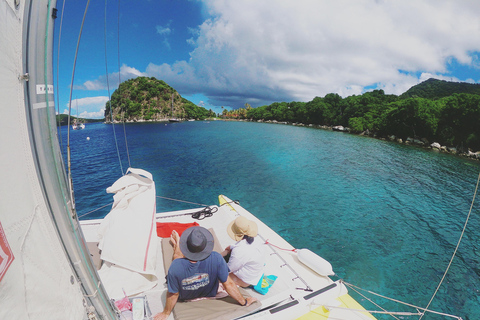 2h Sailing catamaran in La Baie des Saintes