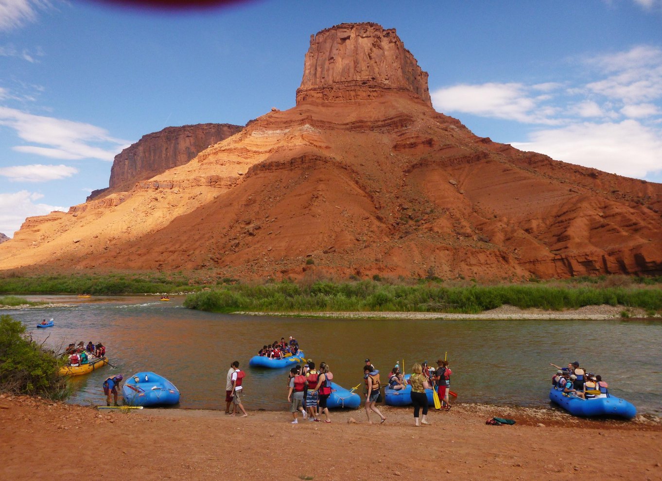 Fra Moab: Guidet raftingtur i Colorado River