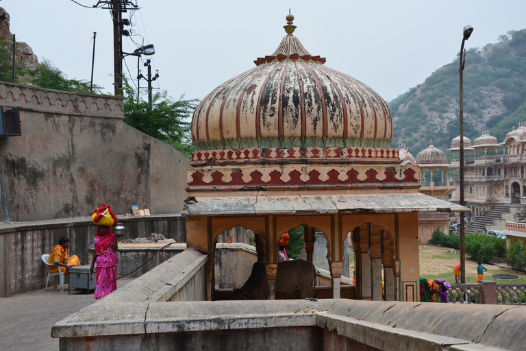 Jaipur: Amber Fort, Stadtpalast und Hawa Mahal Tagestour