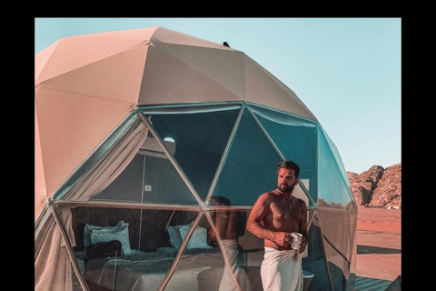 Amman: 2-Day VIP Wadi Rum Martian Tent & 4*4 & Petra Tour