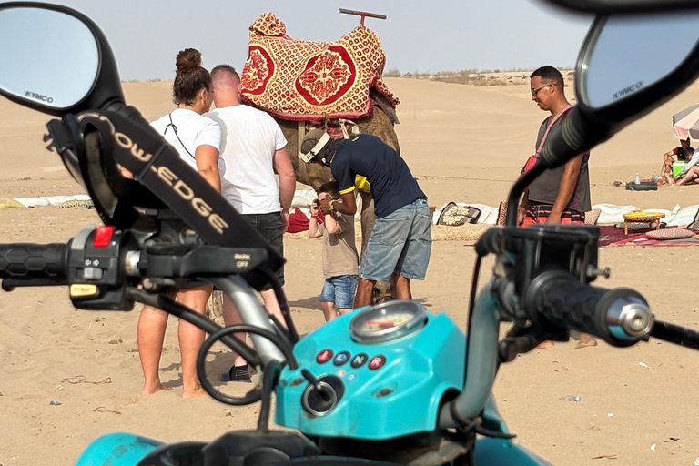 Agadir: Quad Bike Desert & beach tour with Sandboarding Single quad ride (1person per quad)