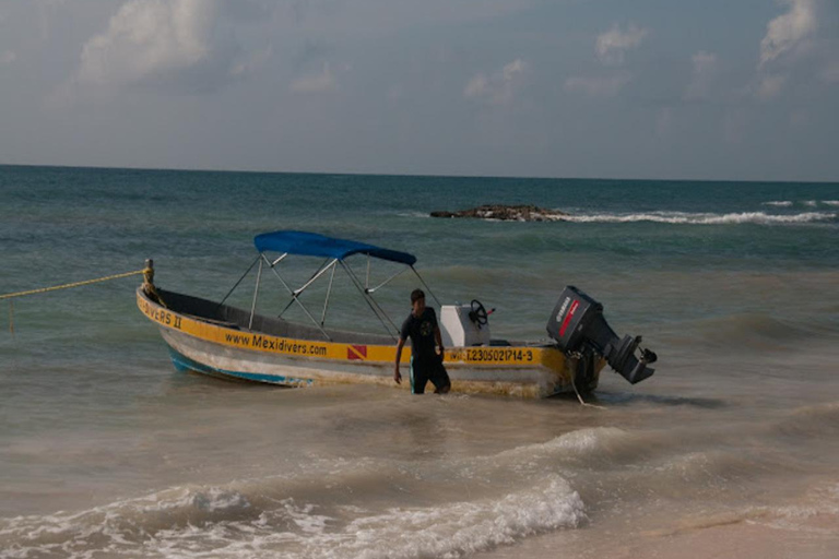 From Puerto Morelos: Lagoon k'an luum