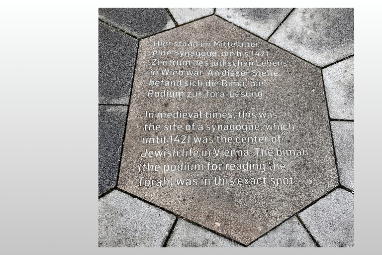 Vienna: Jewish History and Nazi Terror Walking Tour