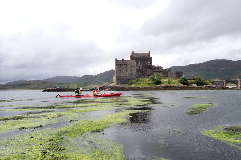 Esperienza in kayak al castello di Eilean Donan