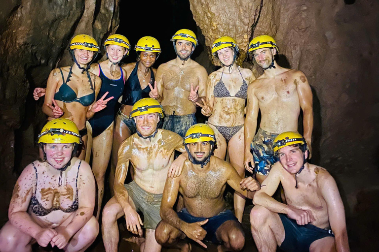 Phong Nha: Zipline Dark Cave & Paradise Cave Exploration Option 4: Full Adventure Experience - Drop-off in Hue