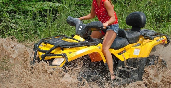 Atv, Zipline und Cenotenschwimmen im Dschungel erleben!