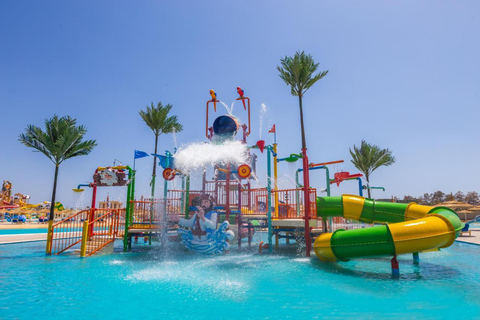 Sharm El-Sheikh: Albatros Aqua Park med lunch och transferBiljett till Aqua Park med transfer och all inclusive-mat och dryck