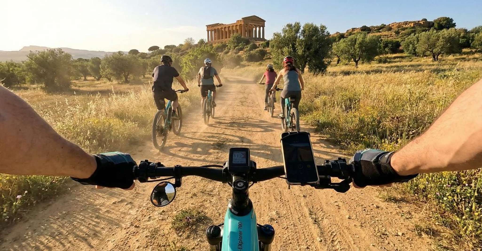 Agrigento: Valley of the Temples and Historic Center by E-Bike & Food Experience