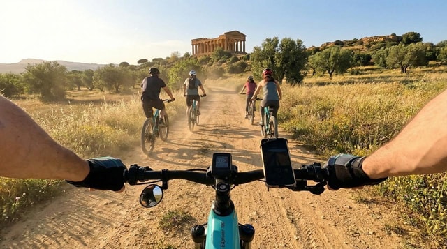 E-Bike & Food Experience at the Valley of the Temples: History, Nature and Traditions