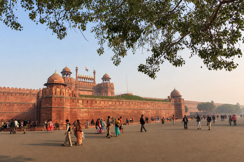 Delhi: Old & New Delhi Landmarks Guided Tour + Pickup