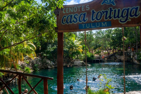 Cancun: Tulum, Casa Tortuga, and Mother Nature Statue