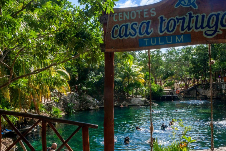 Cancun: Tulum, Casa Tortuga, and Mother Nature Statue