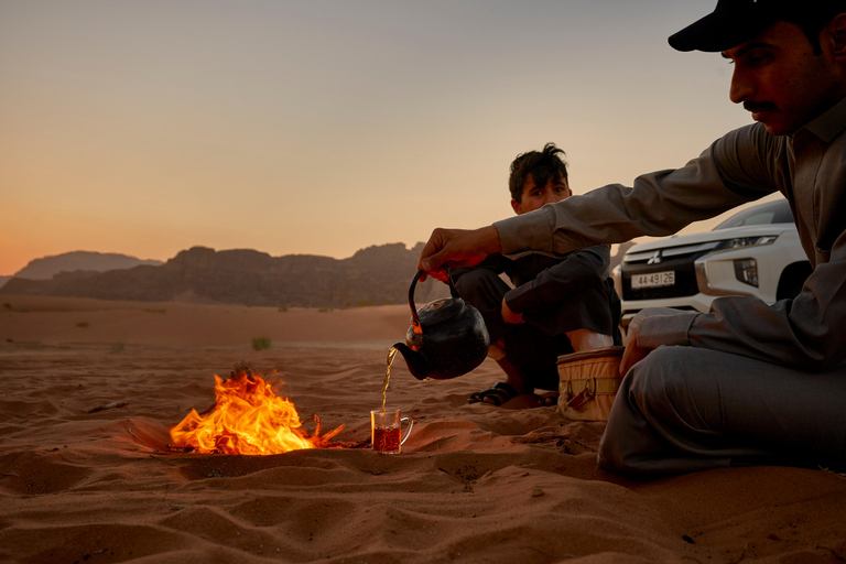 Wadi Rum: Private Jeep Tour & Umm Addami Mountain (Full Day)