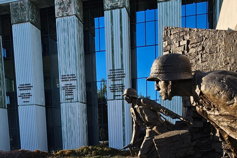 Varsóvia: visita guiada privada com um drone único