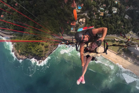 Rio de Janeiro : Vôos duplos de parapente sobre o Rio