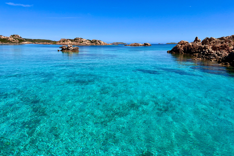 Maddalena Archipelago: Island-Hopping Sailing Tour and Lunch 14 m Standard Yacht departure from Palau