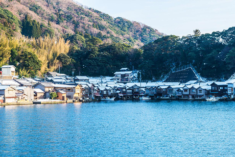 Costa de Kioto Amanohashidate, Casas Funaya de Ine Excursión de 1 día9:50 Recogida en Kioto