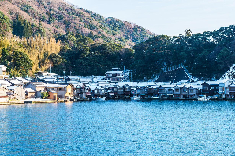 Kyoto's Coast Amanohashidate, Ine's Funaya Houses 1-Day Trip 8:40am pick-up at Osaka