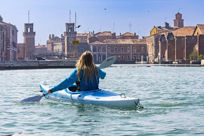 Venedig Kajaktour für Anfänger im mittelalterlichen Arsenal Venedig Kajaktour für Anfänger im mittelalterlichen Arsenal