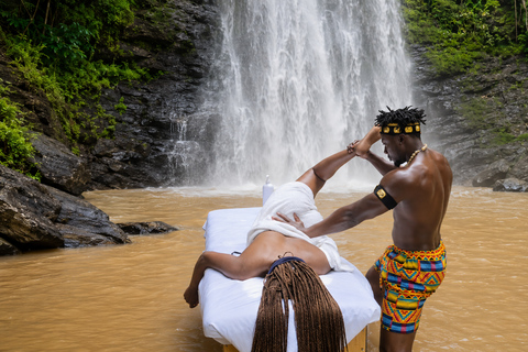 Waterfalls Massage with Aburi Gardens & Cocoa Farm Tour