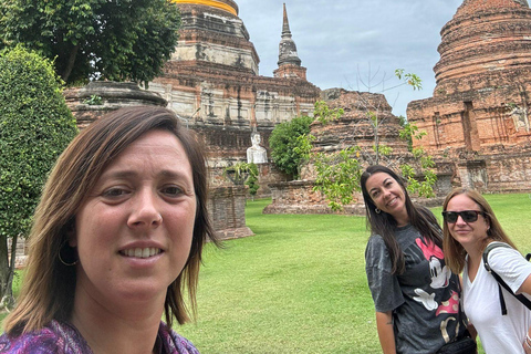 Bangkok: Ayutthaya und lokale Markttour auf Spanisch oder EnglischBangkok: Private Ayutthaya &amp; lokaler Markt-Tour Spanisch