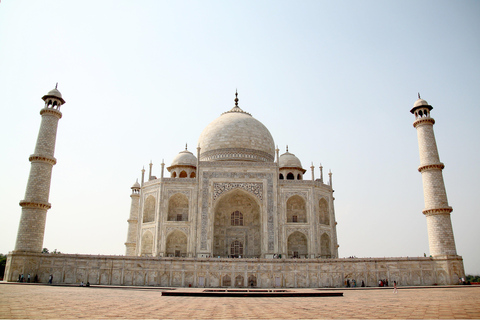 De Delhi : TajMahal et Fort d&#039;Agra avec marché aux fruits d&#039;Agra