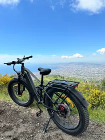 Vesuvio in e bike tour completo Sentiero Matrone-cratere