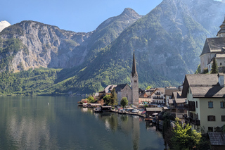 Hallstatt: kajaktocht op het meer