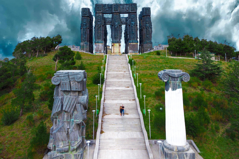 Tbilisi Night Tour:Chronicles at Night & Hidden Holy Trinity Transfer to Holy Trinity