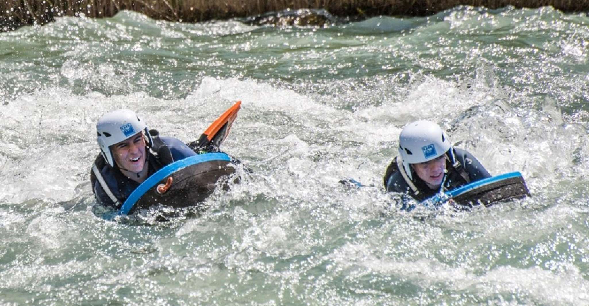 Murillo de Gállego Huesca, Hydrospeed in the Gállego River - Housity