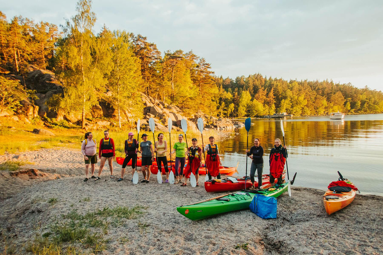 Stockholm: Private Archipelago Kayak Tours with Fika & Lunch Half-Day with Outdoor Fika - Meeting Point in Kayak Center