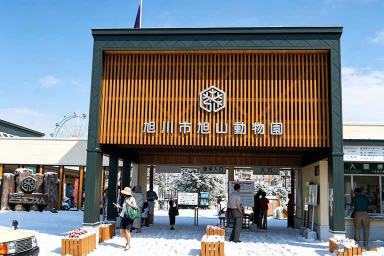 Sapporo: Asahiyama Zoo, Blue Pond & Chiyoda Farm Day Tour Private Sightseeing Tours