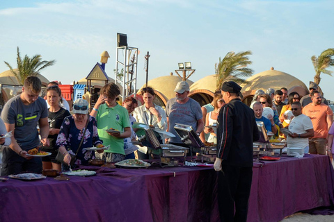 Hurghada: Quad and Buggy Safari with Dinner and ShowPickup from Hurghada City Hotels