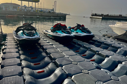 JetSki Tour wzdłuż wybrzeża Maspalomas.